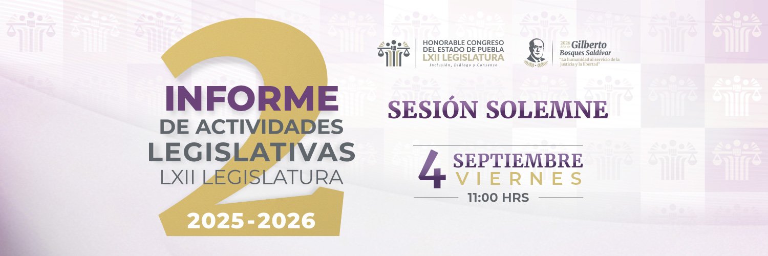 CongresoPue's profile banner image