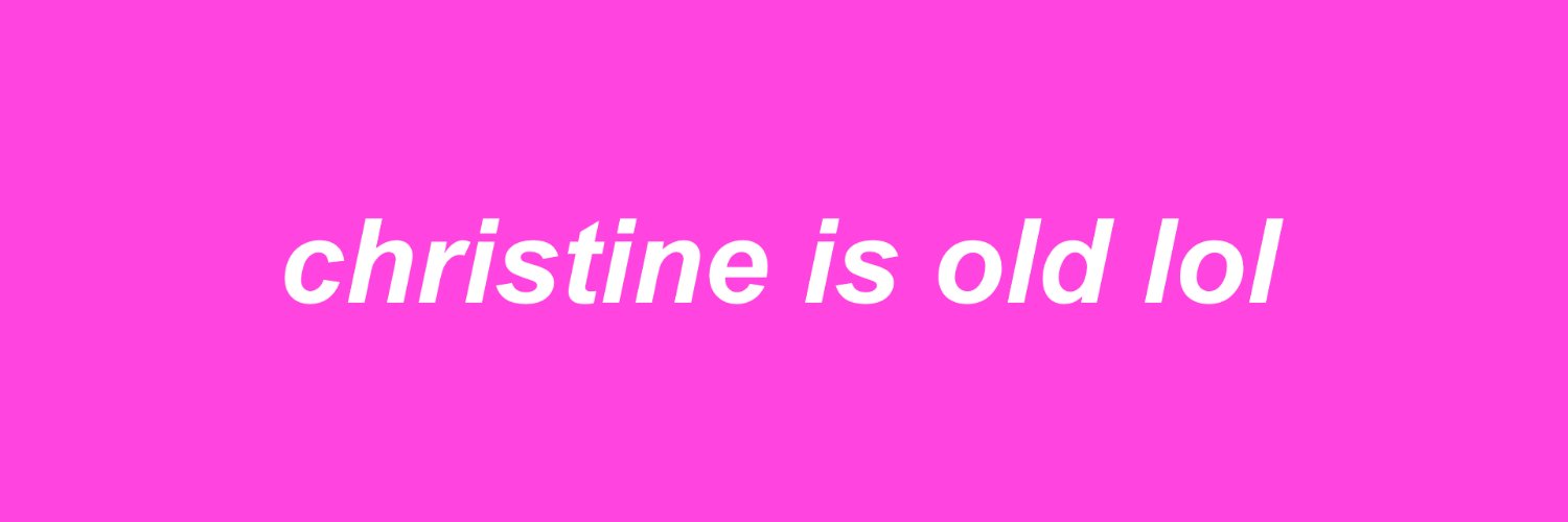 christine banner