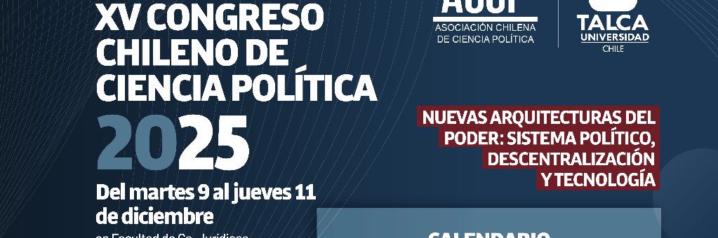 Asociación Chilena de Ciencia Política banner