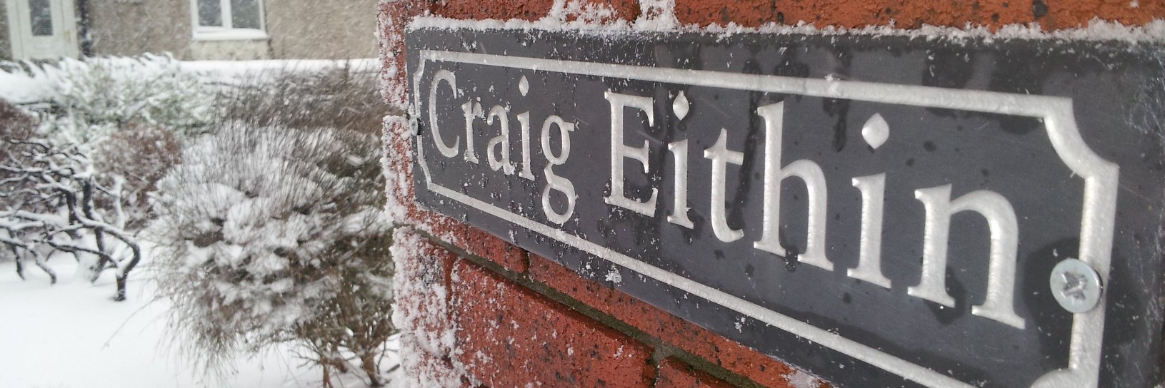 Craig Eithin B&B banner
