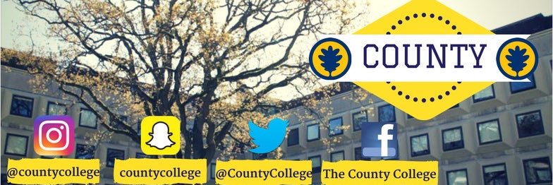 The County College banner