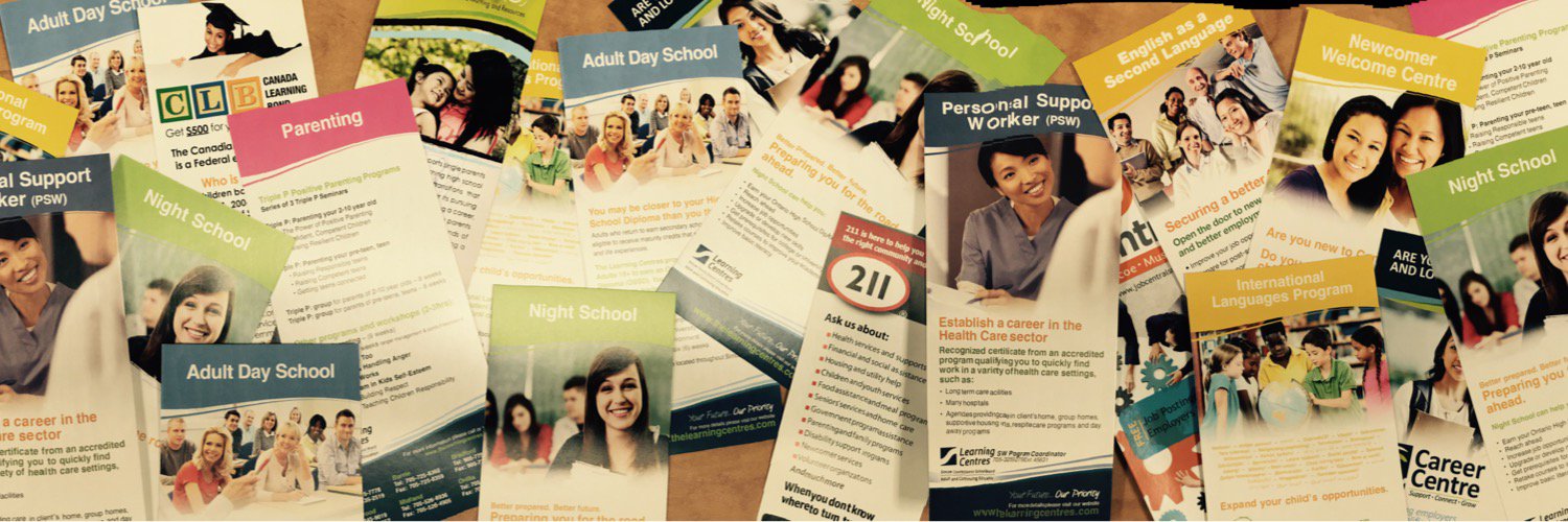 Learning Centres banner
