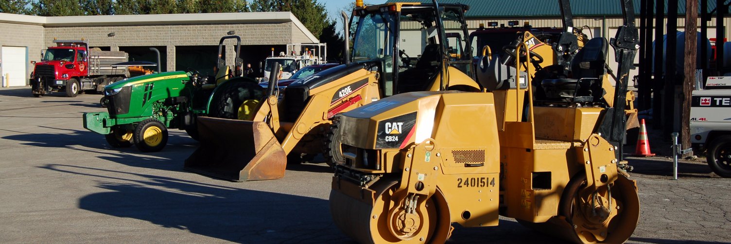 Fishers Public Works banner