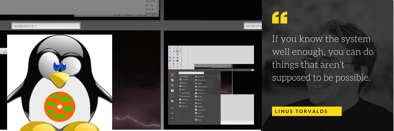 newlinuxuser's profile banner image