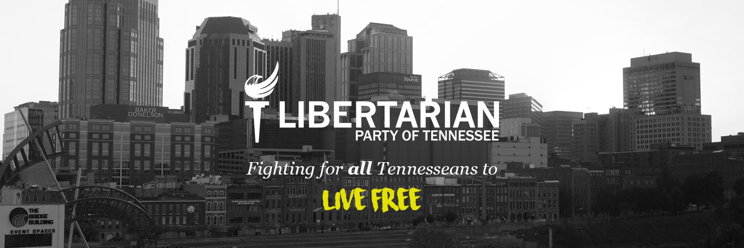 Libertarian Party of Tennessee's banner