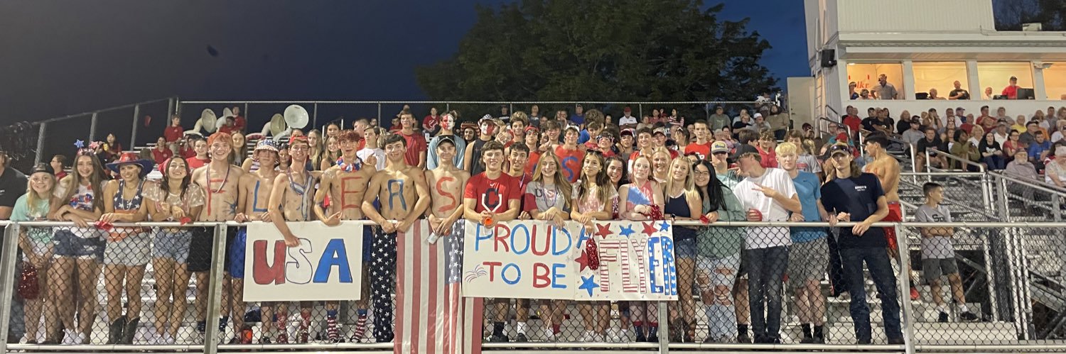 The Flyer Section ✈ banner