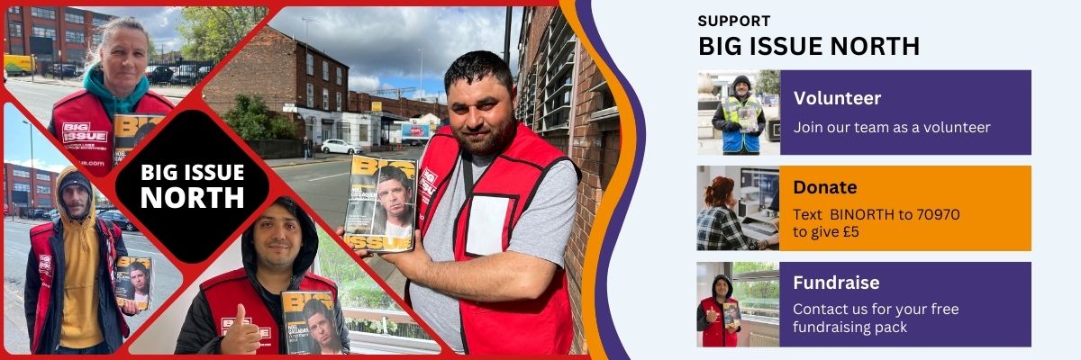 Big Issue North banner