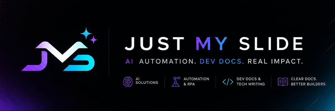 JustMySlide's profile banner image