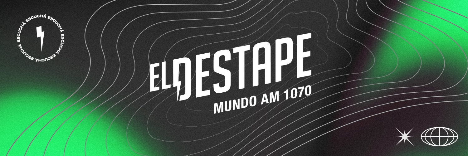 El Destape Radio Profile Banner
