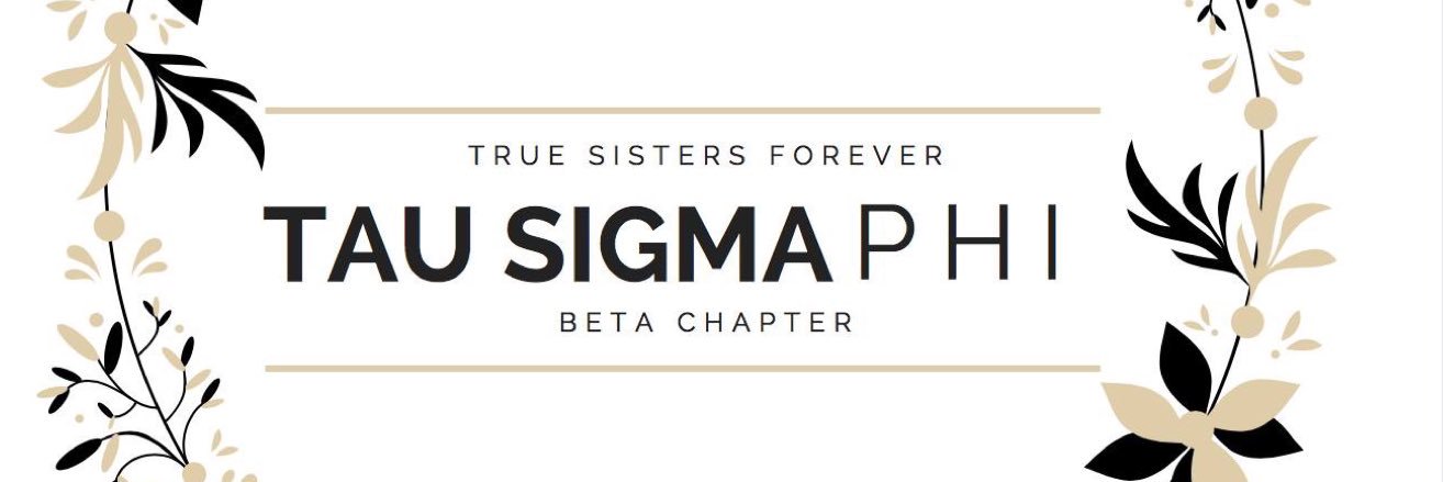 Tau Sigma Phi - Beta banner