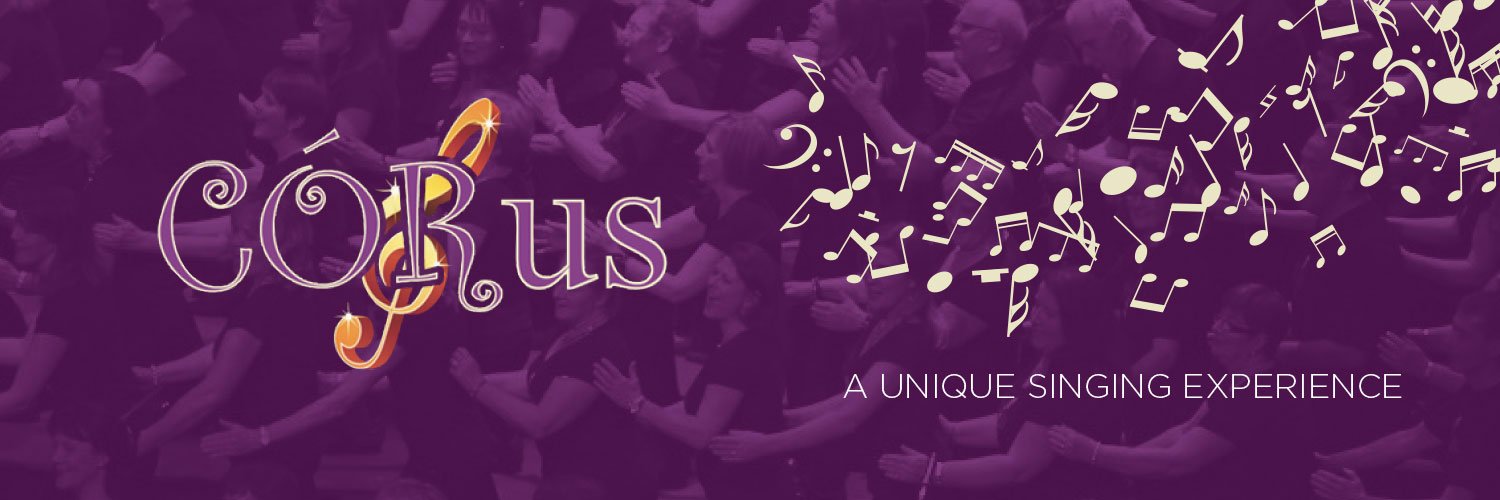 Corus Singing Classes banner