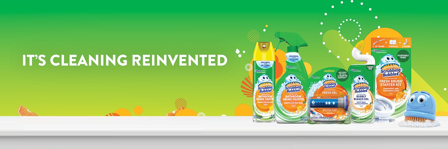 Scrubbing Bubbles® banner