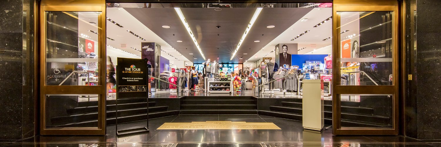 Shop at NBC Studios banner