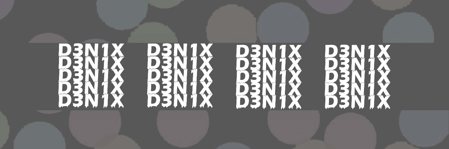 D3N1XGT's profile banner image
