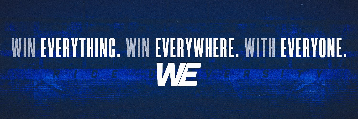 Rice Football banner