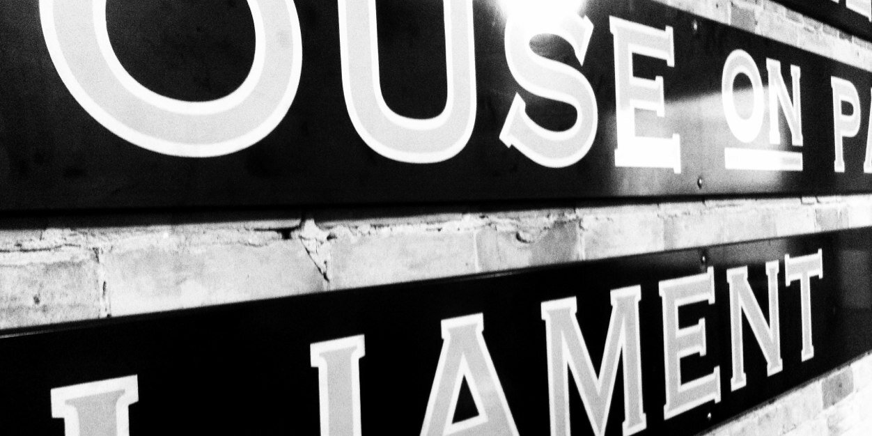 House on Parliament banner