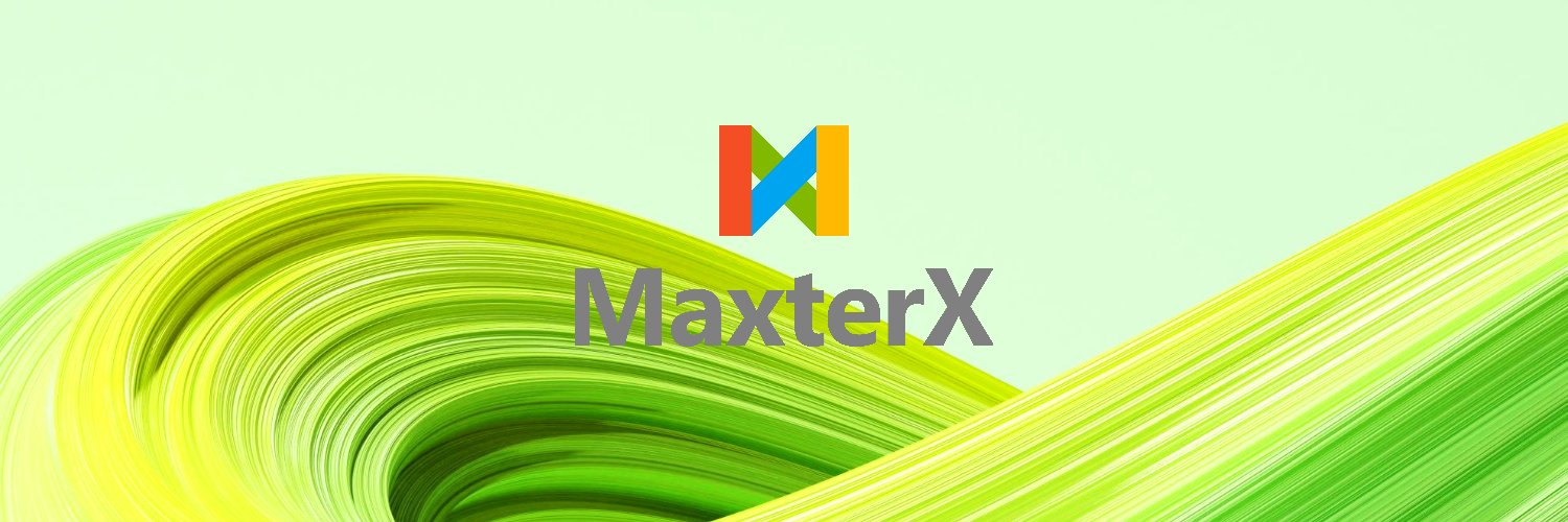MaxterX banner