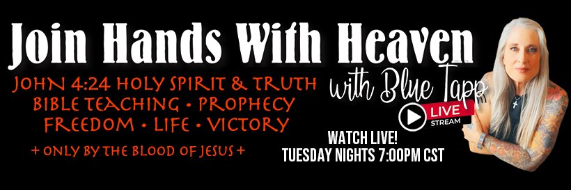 Blue Tapp / Join Hands With Heaven Podcast banner