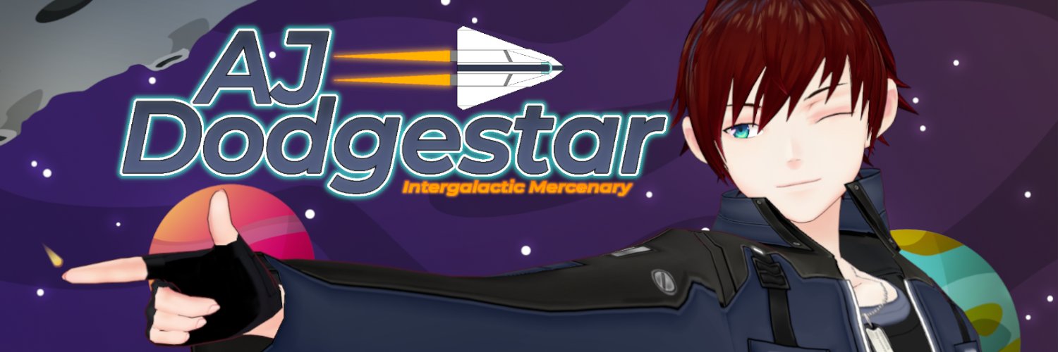 AJ Dodgestar: Intergalactic Mercenary banner