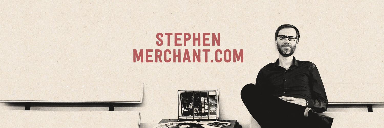 Stephen Merchant's banner
