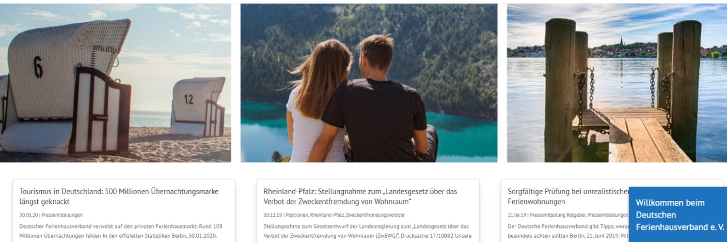 DFV_Ferienhaus's profile banner image