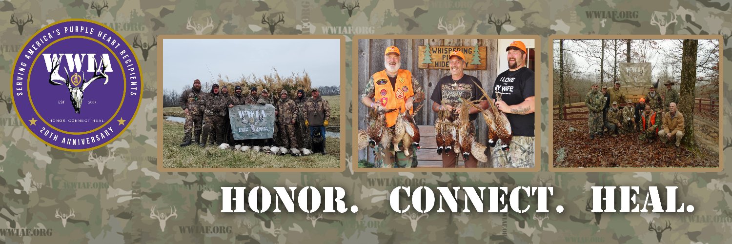 Wounded Warriors in Action Foundation (WWIA) banner