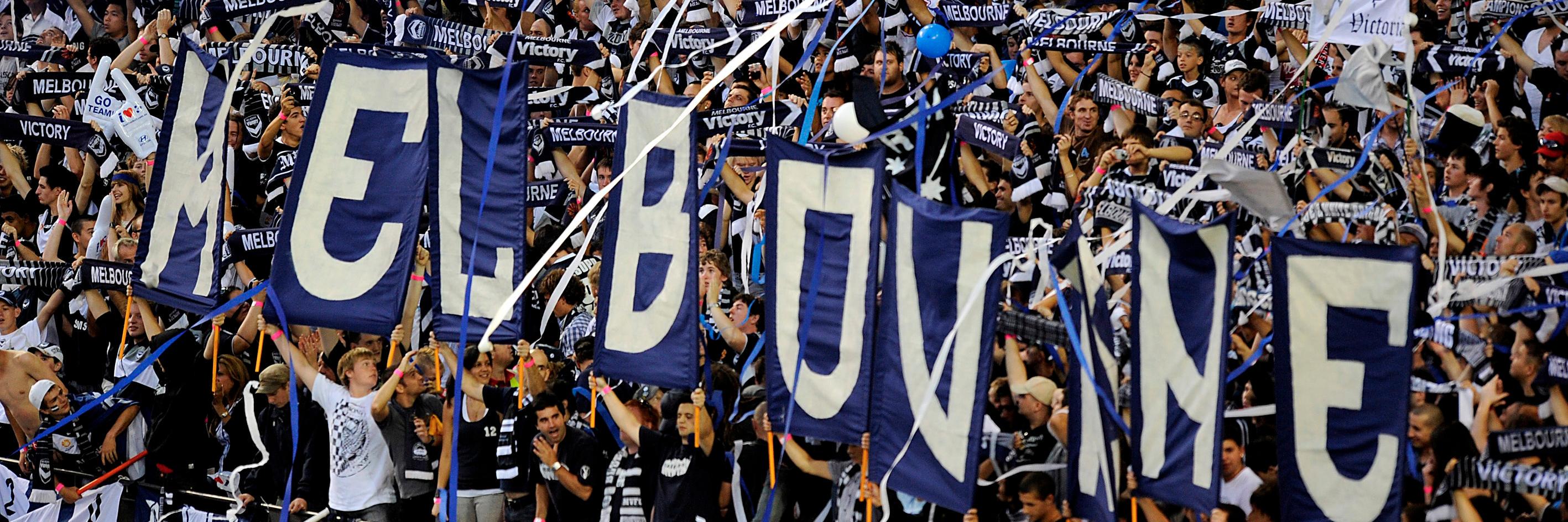 Melb Victory Fans banner