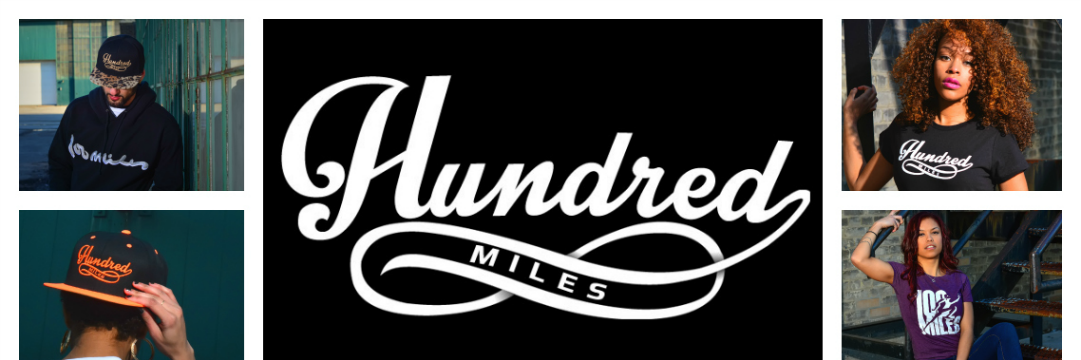 100 MILES BRAND banner