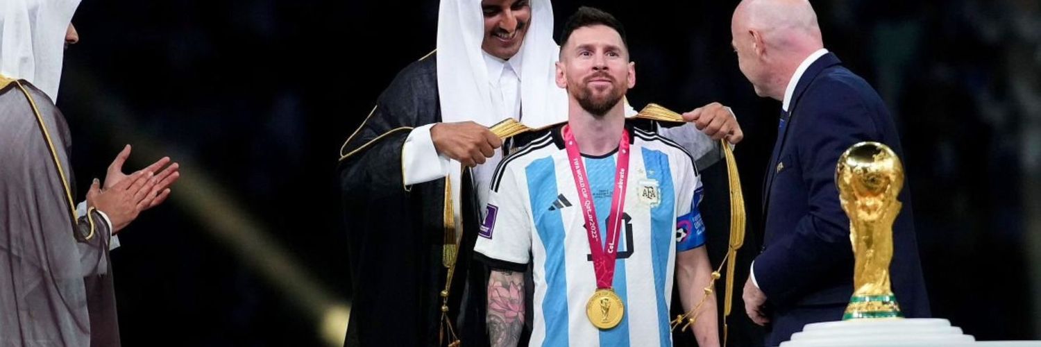 The Messi Lad banner