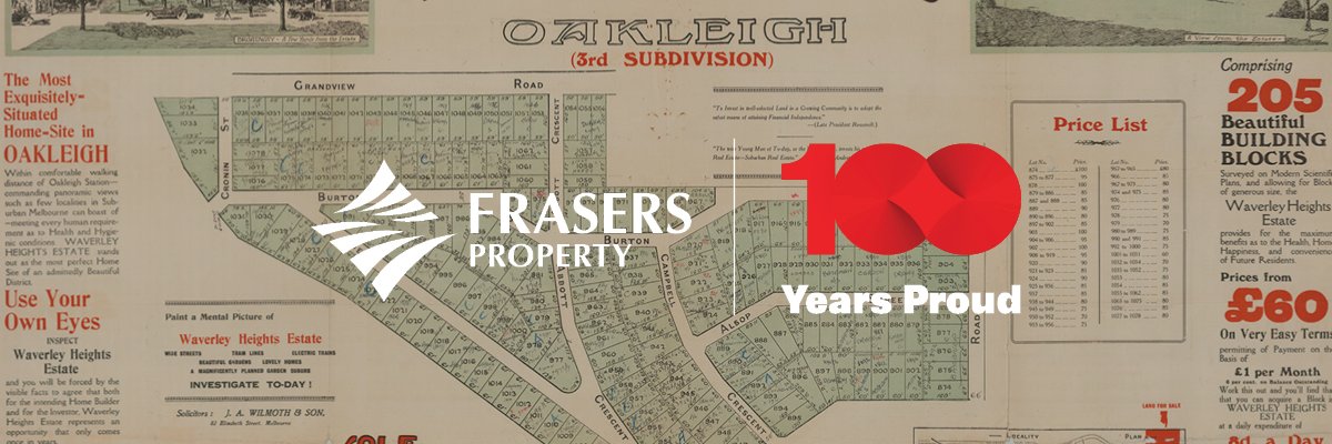 Frasers Property Australia banner