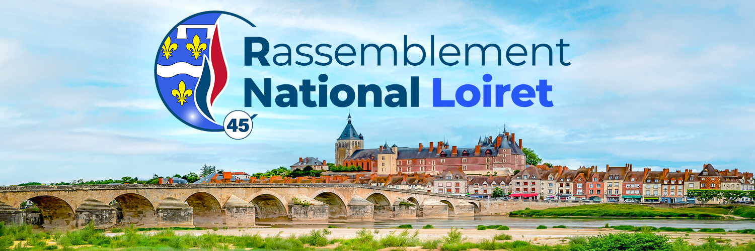 Rassemblement National 45 banner