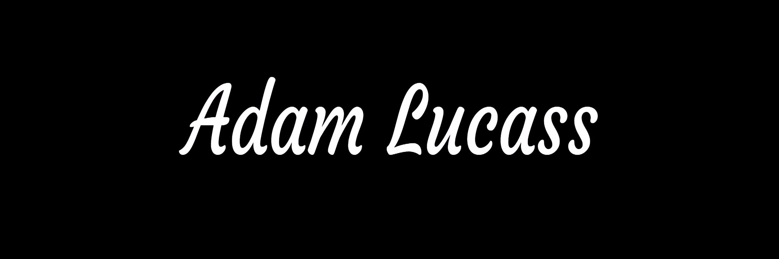 Adam Lucass's banner