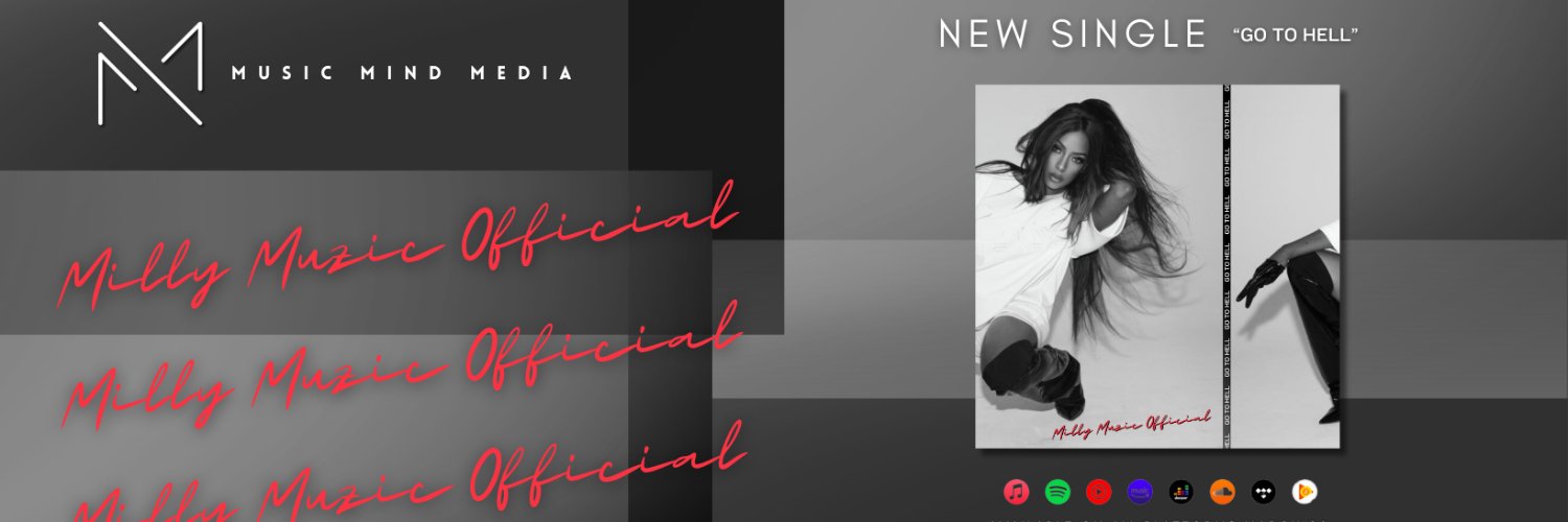 Millymuzicent's profile banner image