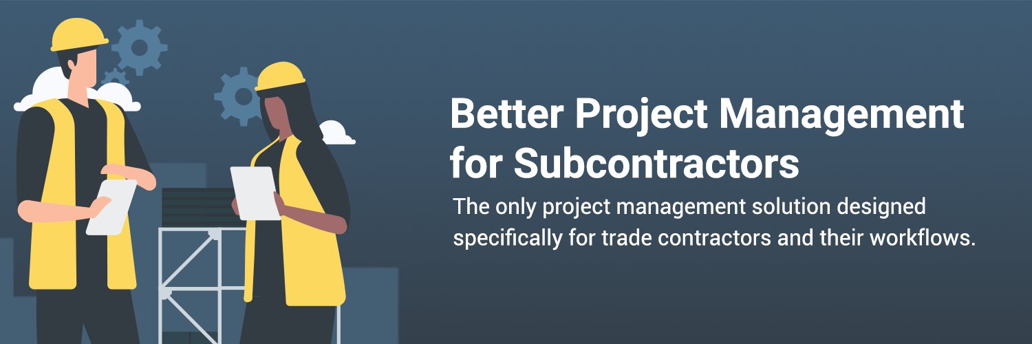 eSUB Construction Software banner
