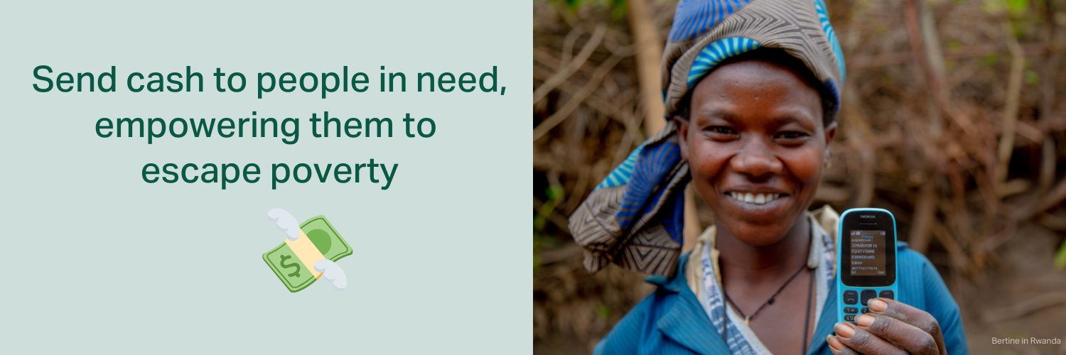 GiveDirectly💸 banner