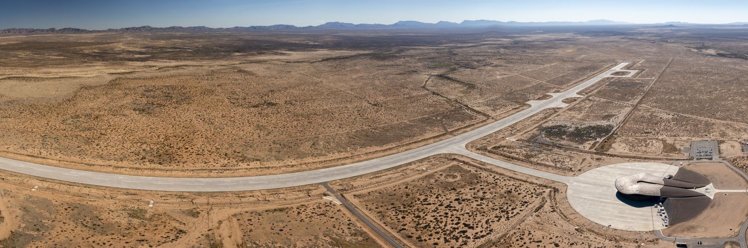 Spaceport America banner