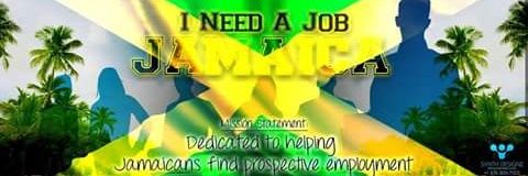 I Need A Job Jamaica banner