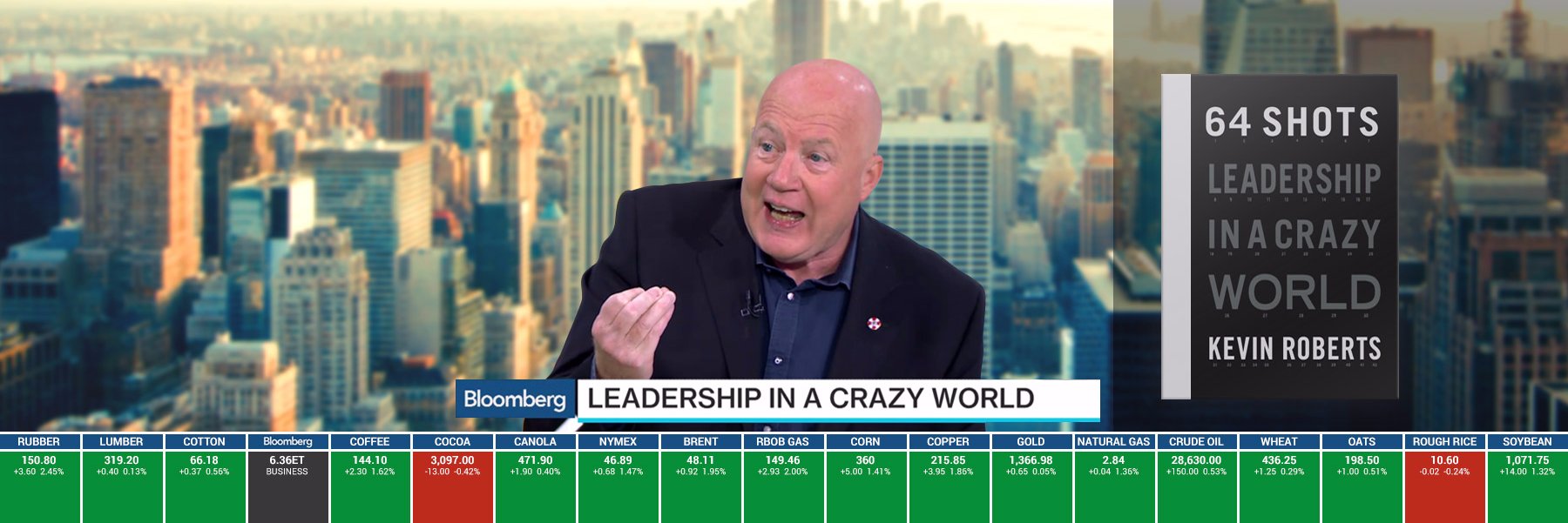 Kevin Roberts banner