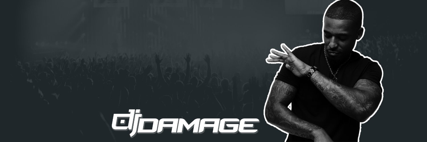 Legendary DJ Damage banner