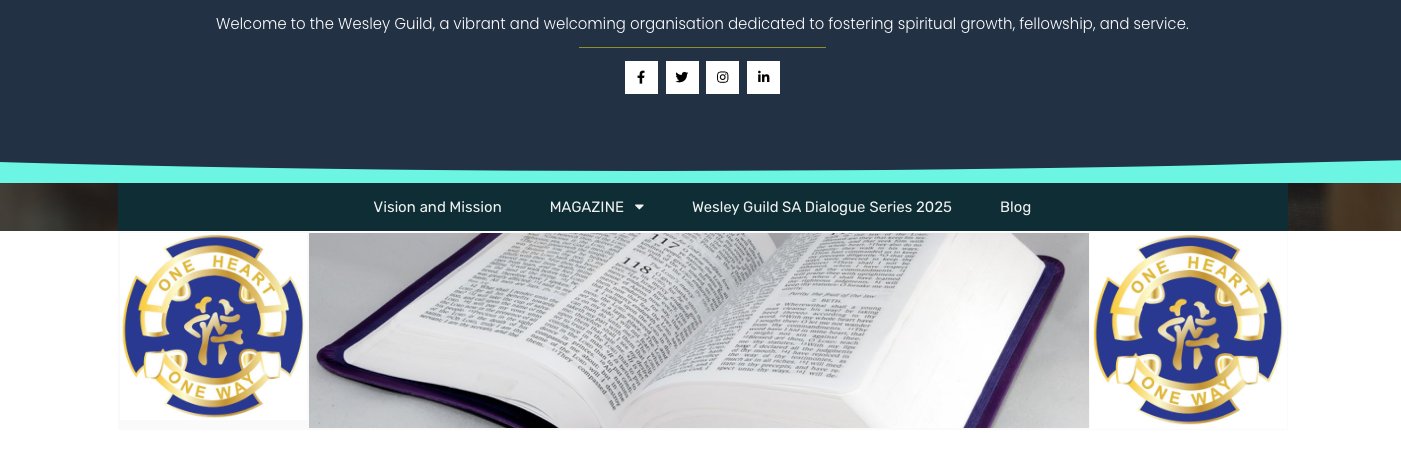 WESLEY GUILD (SA) banner
