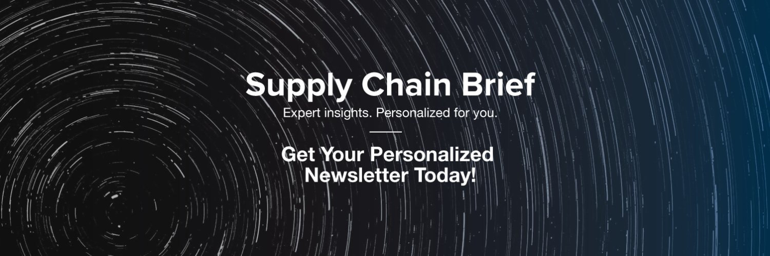 Supply Chain Brief banner