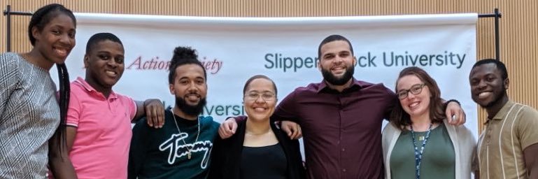 Black Action Society banner