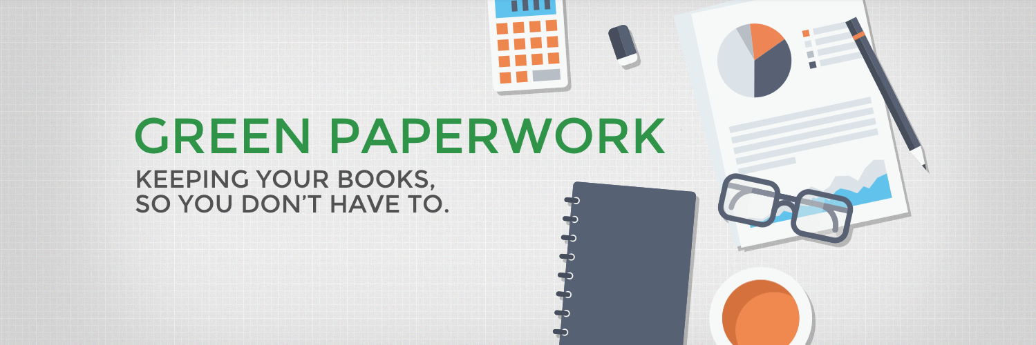Green Paperwork banner