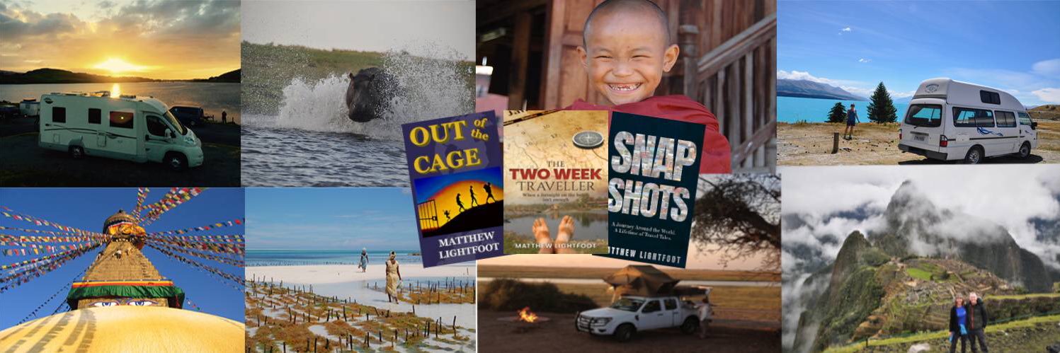 The Two Week Traveller banner