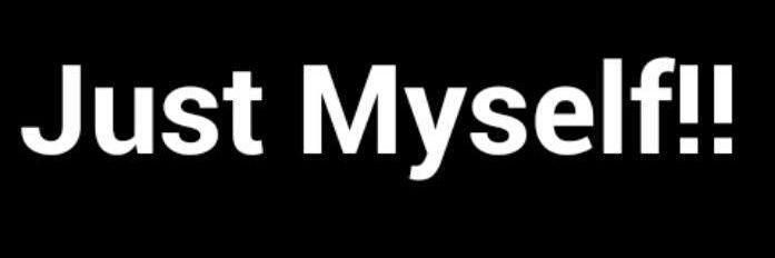 Just_Myself21's profile banner image