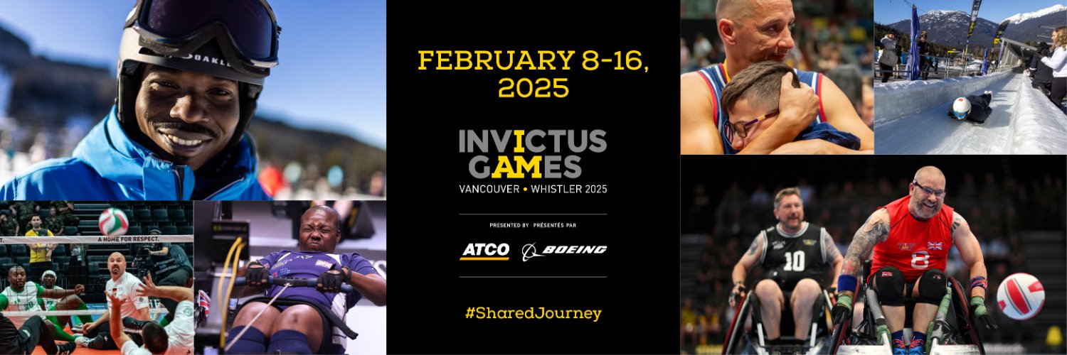 Invictus Games Vancouver Whistler 2025's banner