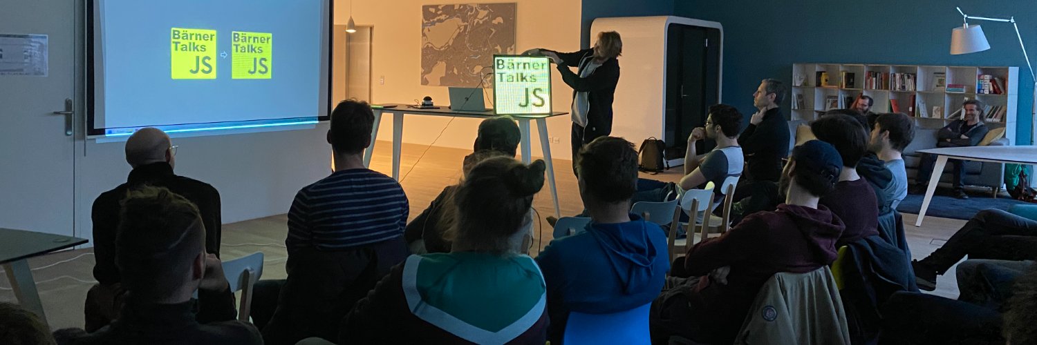 Bärner JS Talks banner