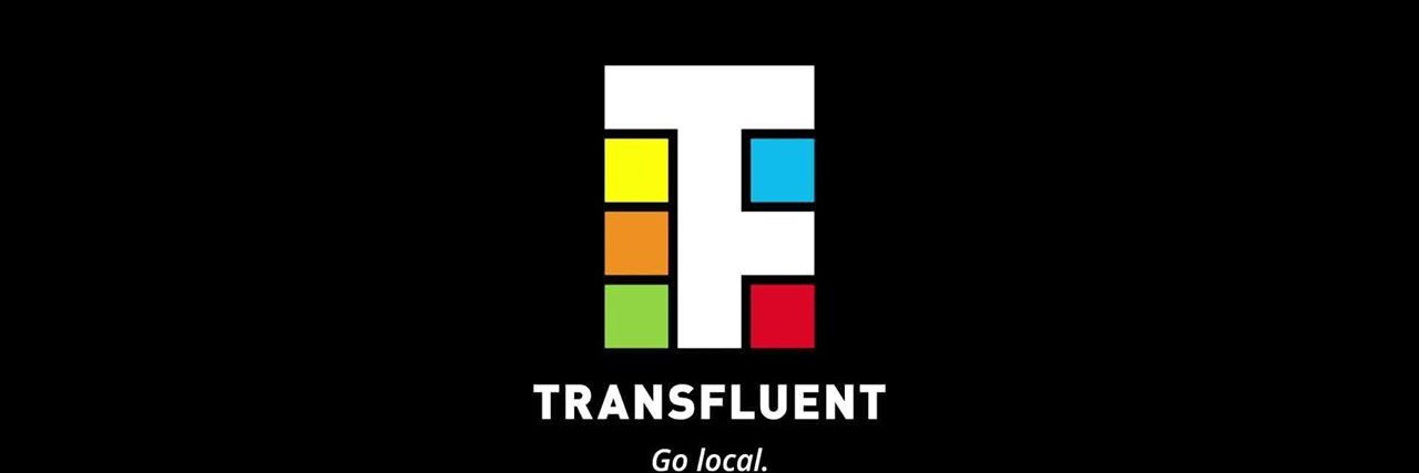 Transfluent banner
