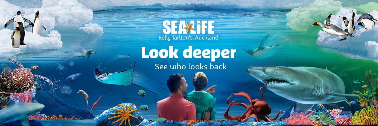 SEA LIFE Kelly Tarlton's Aquarium banner
