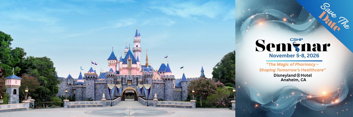 California Society of Health-System Pharmacists banner